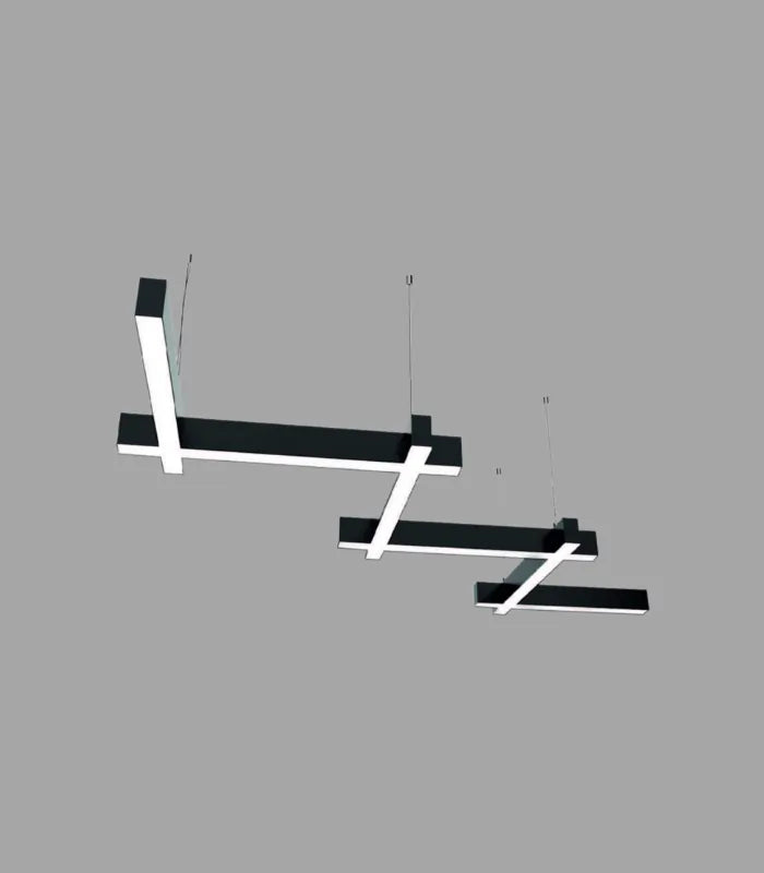 Atanur Snag Linear Armatür 110w W: 50mm H: 80mm Beyaz 3000K - Sarı Işık ürün görseli