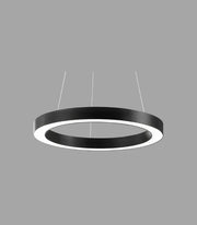 Atanur Torus 120 cm 110W Yuvarlak Halka Sarkıt Linear Armatür Beyaz 3000K - Sarı Işık Sıva Üstü ürün görseli