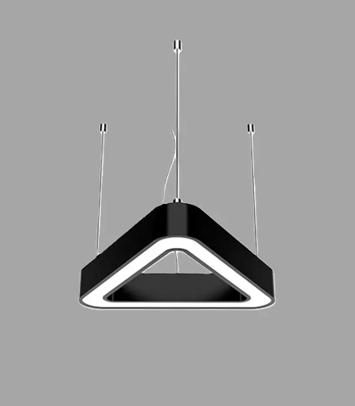 Atanur Reh-T 120x120x120 cm 115W Üçgen Simit Linear Armatür Beyaz 3000K - Sarı Işık Sıva Üstü ürün görseli