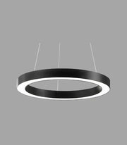 Atanur Torus 140 cm 130W Yuvarlak Halka Sarkıt Linear Armatür Beyaz 3000K - Sarı Işık Sıva Üstü ürün görseli