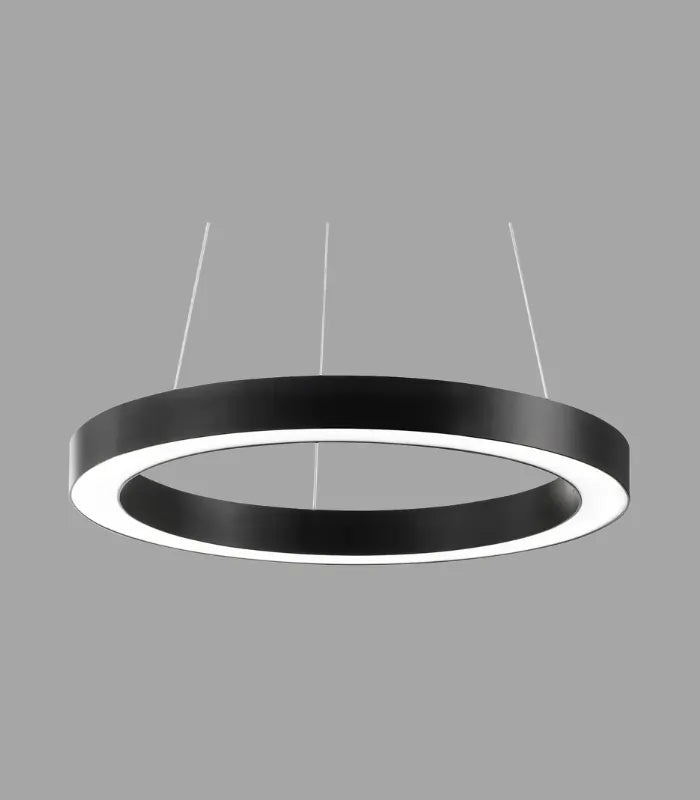 Atanur Torus 180 cm 160W Yuvarlak Halka Sarkıt Linear Armatür Beyaz 3000K - Sarı Işık Sıva Üstü ürün görseli