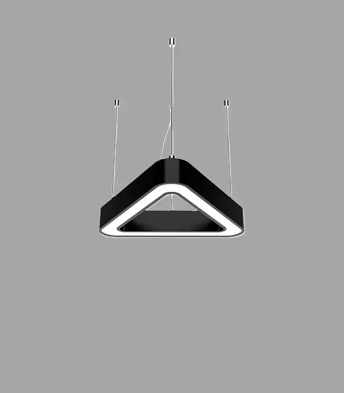 Atanur Reh-T 60x60x60 cm 55W Üçgen Simit Linear Armatür Beyaz 3000K - Sarı Işık Sıva Üstü ürün görseli