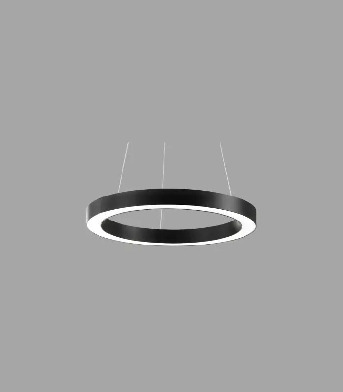 Atanur Torus 70 cm 60W Yuvarlak Halka Sarkıt Linear Armatür Beyaz 3000K - Sarı Işık Sıva Üstü ürün görseli