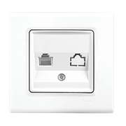 L/R Nümeris Telefon Prizi (RJ11)