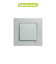 N/t Gümüş Anahtar Mekanizma + Düğme