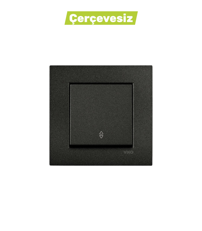 N/T Siyah Vavien Mekanizma + Düğme