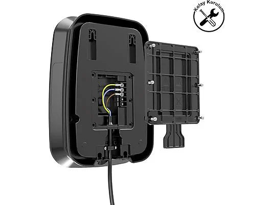 HERA Chargepack Personal 22 KW Soketli Elektrikli Araç Şarj Ünitesi Gri - BS31C