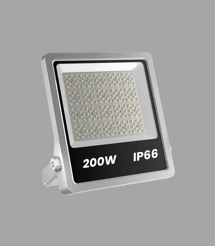 Atanur Lyna 200W Temperli Camlı Mercekli Led Projektör 3000K - Sarı Işık ürün görseli