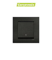 N/T Siyah Light Mekanizma+Düğme