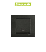 N/T Siyah Permütatör Mekanizma+Düğme