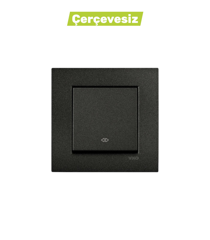 N/T Siyah Permütatör Mekanizma+Düğme