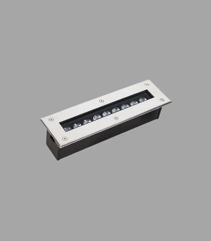 Atanur Wallsa 9w Sıva Altı Wallwasher IP67 (Paslanmaz Kasa) 3000K - Sarı Işık 260x62x67H mm ürün görseli