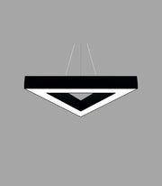 Atanur Üçgen Dekoratif 120x120x120 cm 80w Linear Armatür Beyaz 3000K - Sarı Işık Sıva Üstü ürün görseli