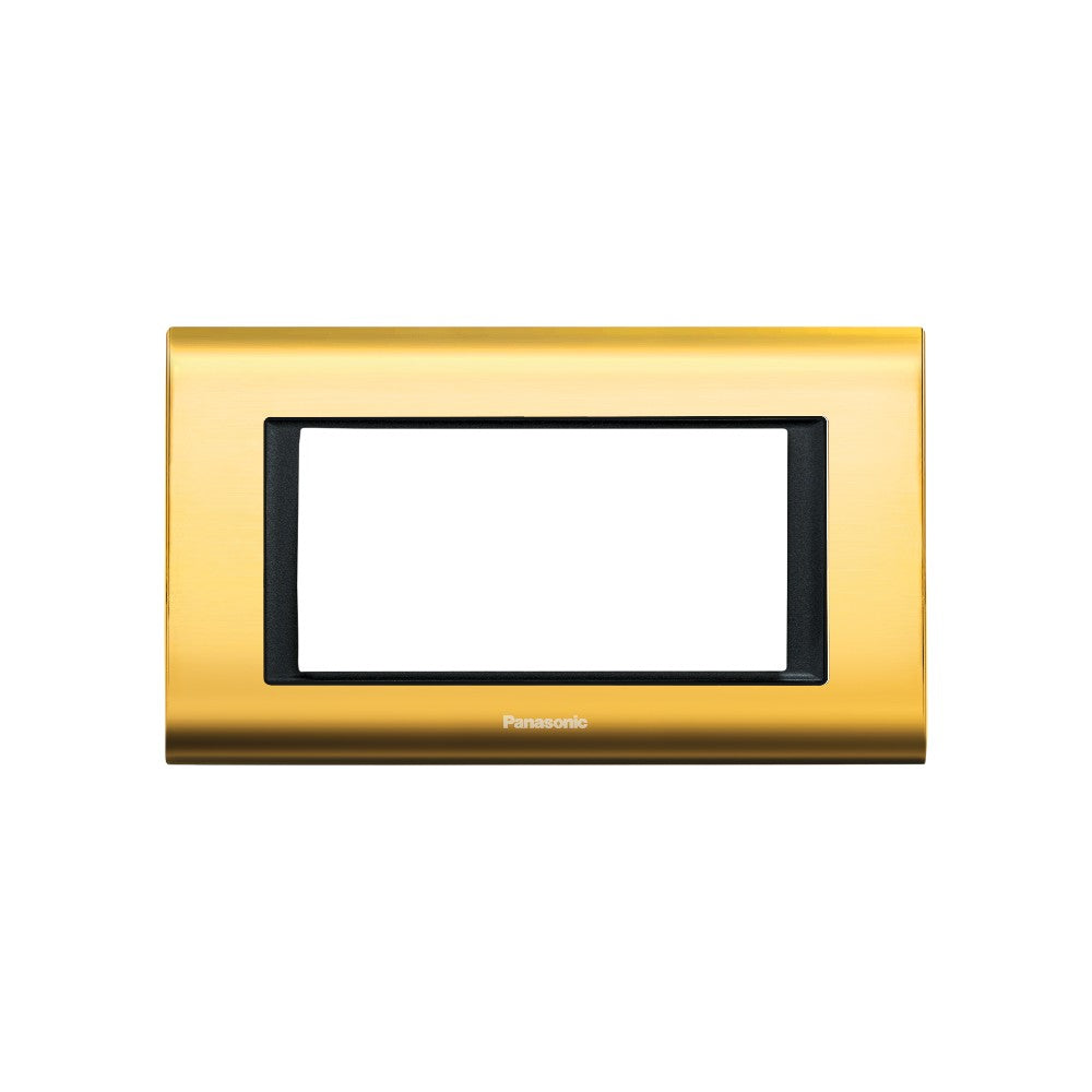 Panasonic Sistema Gold Siyah Çerçeve