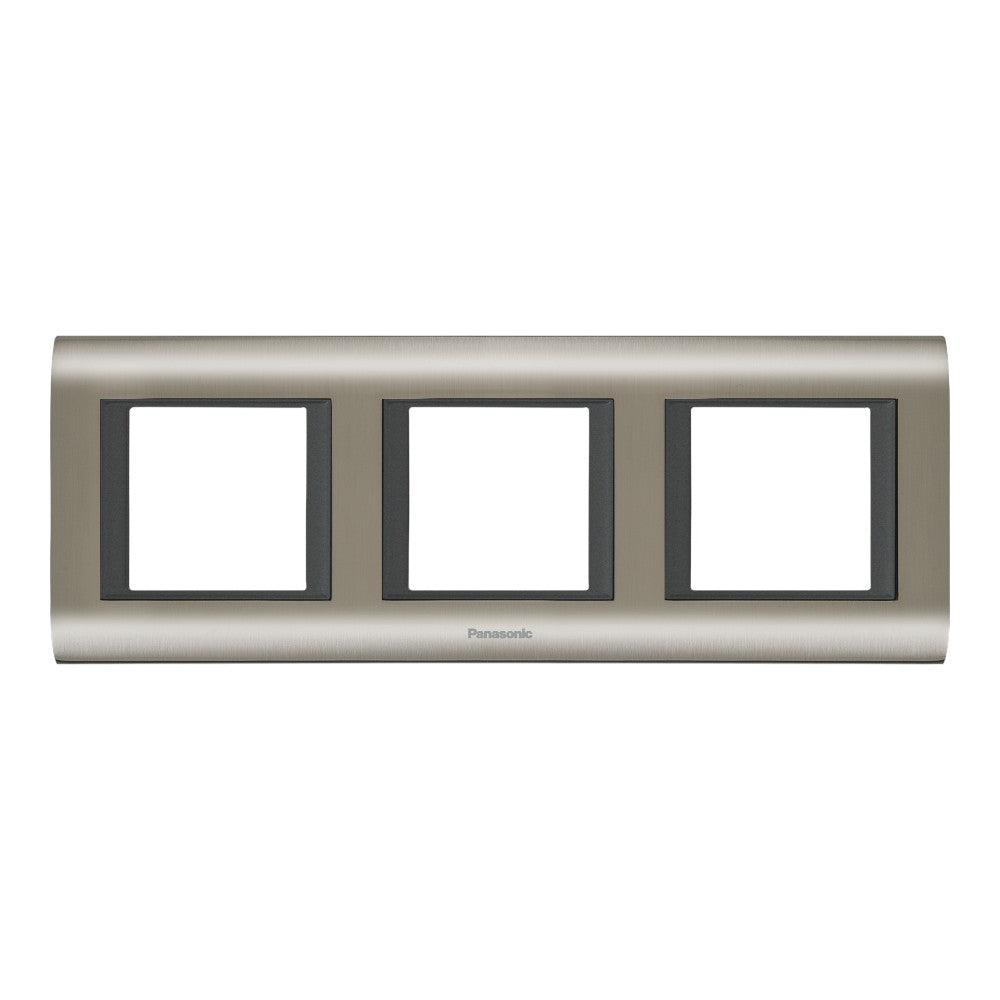 Panasonic Sistema İnox Füme Çerçeve