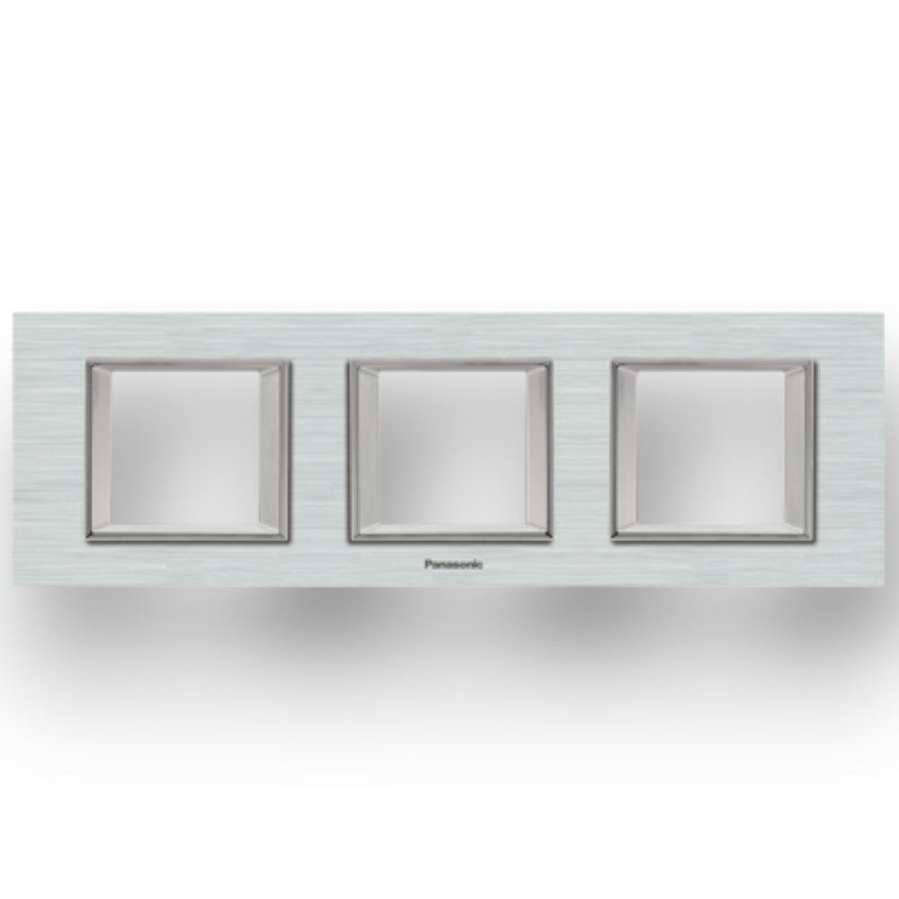 Panasonic Ulti̇ma Eloxal Gümüş Çerçeveler