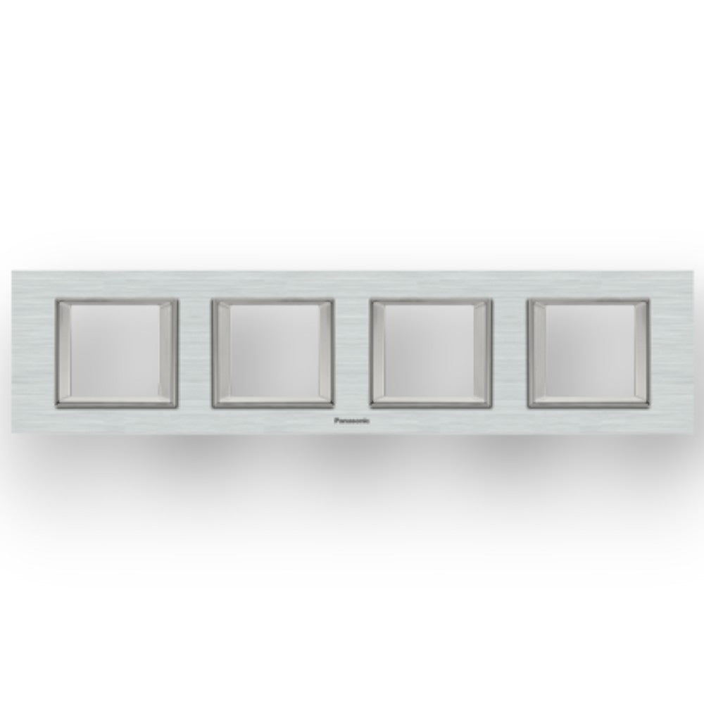 Panasonic Ulti̇ma Eloxal Gümüş Çerçeveler
