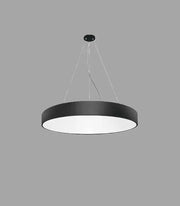 Atanur Rosoa 80 cm 110w Yuvarlak Davul Linear Armatür Beyaz 3000K - Sarı Işık Sıva Üstü ürün görseli