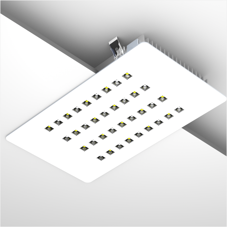 KD27 Dikdörtgen Kuyumcu Armatürü 210X360X55H MM / 310X180 MM 54W - GZ8505-KD27
