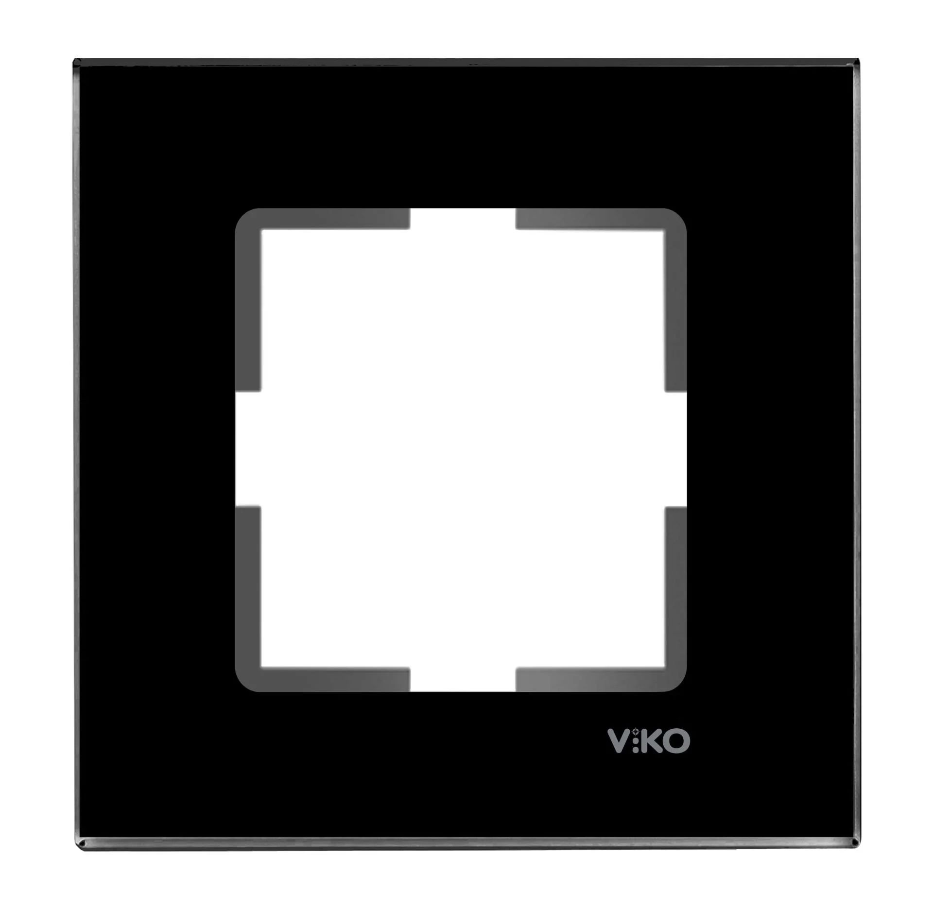 Viko Novella Cam Siyah Tekli Çerçeve