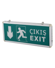 CATA EXİT ÇIKIŞ ARMATÜRÜ LEDLİ AŞAĞI OK