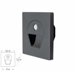 CATA 1W SENSÖRLÜ LEDLİ KORİDOR RMATÖRÜ