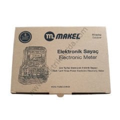 MAKEL TRİFAZE ELEKTRİK SAYACI