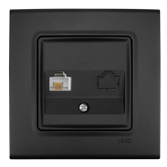 VİKO LİNNERA LİFE GECE SİYAHI TEKLİ DATA CAT-6