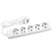 VİKO MULTİ-LET BEŞLİ GRUP PRİZ TOPRAKLI Ç.K 5MT KABLOLU